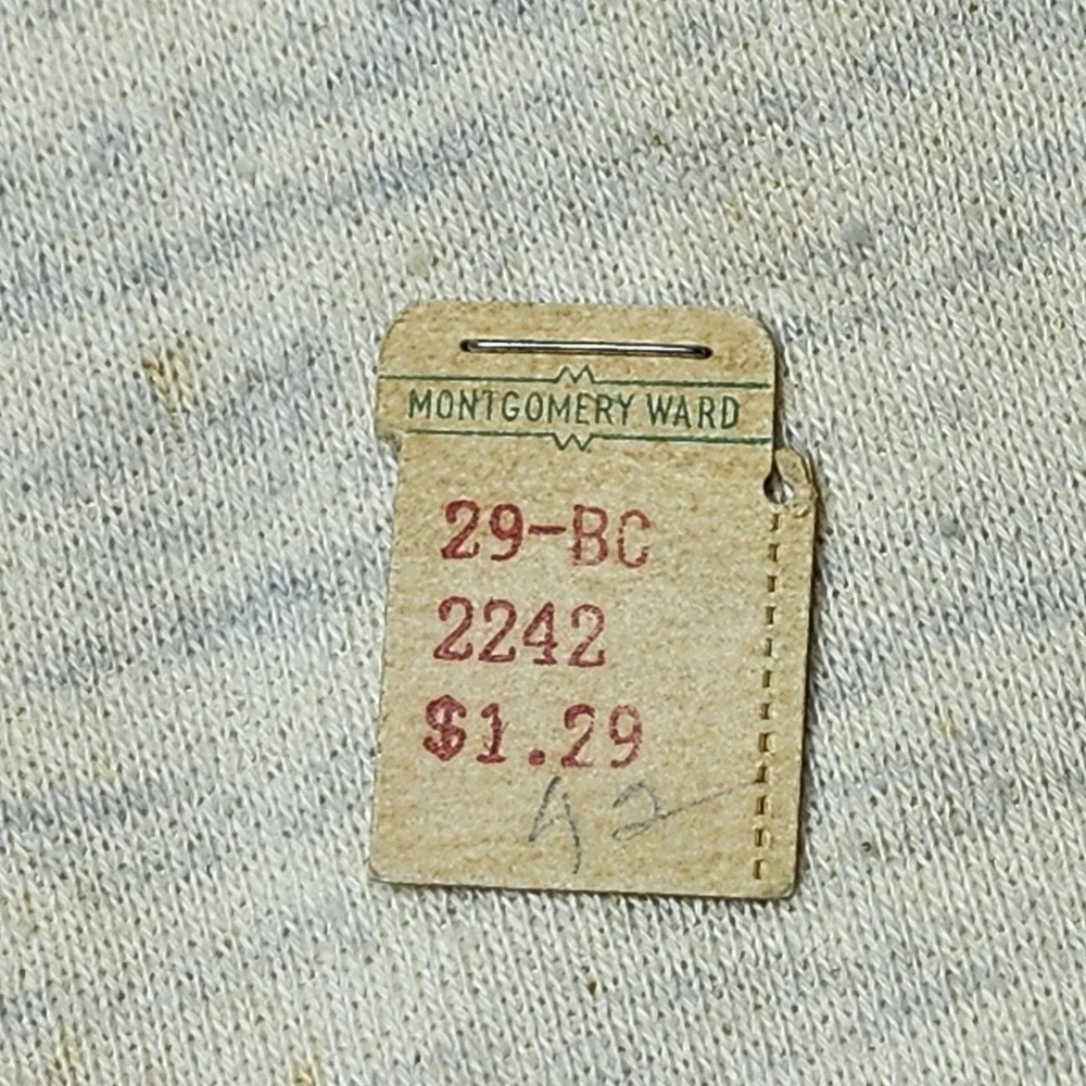 Vintage Mens Union Suit Long Johns Montgomery Ward New Dead Stock‎ 42 Healthgard